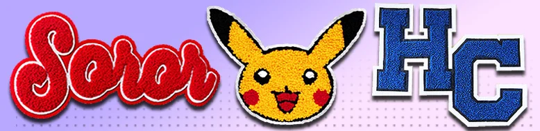 Custom Chenille Patches Customized to Your Specifications