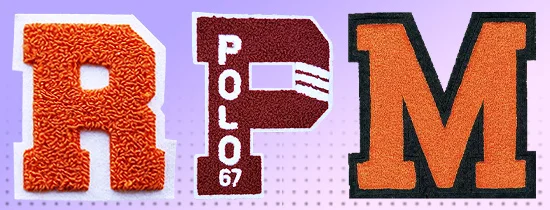 Custom Chenille Patches Distinctive Elegance of Chenille Patches