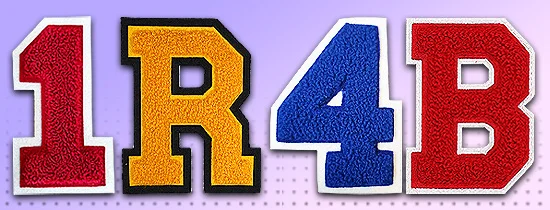 Custom Chenille Patches Distinctive Elegance of Chenille Patches