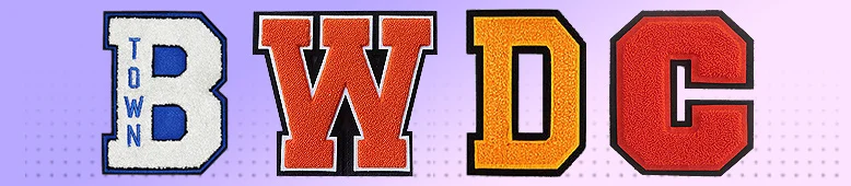 Custom Chenille Patches Perfect for Varsity Jackets