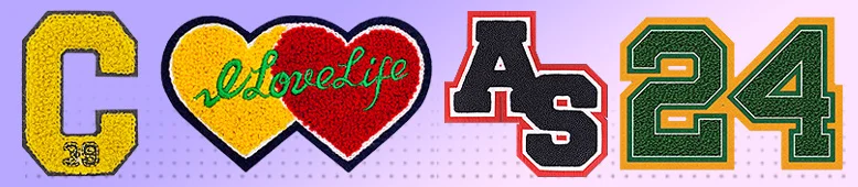 Custom Chenille Patches Perfect for Varsity Jackets