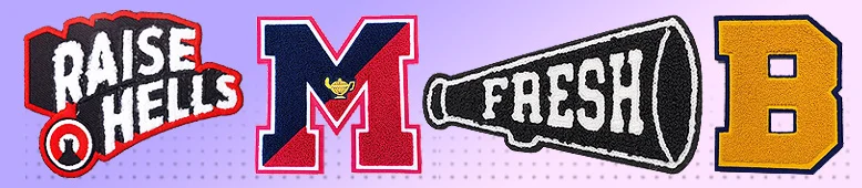 Custom Chenille Patches Perfect for Varsity Jackets