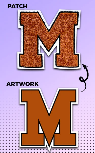 Custom Chenille Patches Transforming Artwork into Chenille Patches