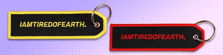 Custom Embroidered Keychains