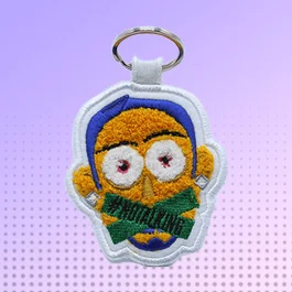 Custom Embroidered Keychains