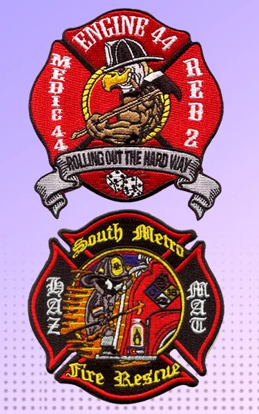 Custom Firefighter Patches