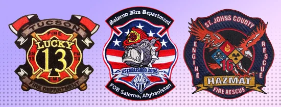 Custom Firefighter Patches