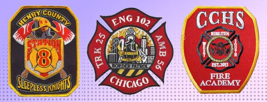 Custom Firefighter Patches