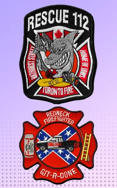 Custom Firefighter Patches