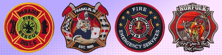 Custom Firefighter Patches