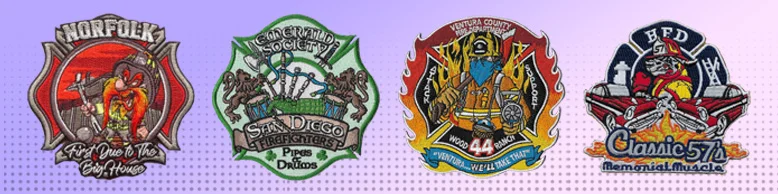 Custom Firefighter Patches