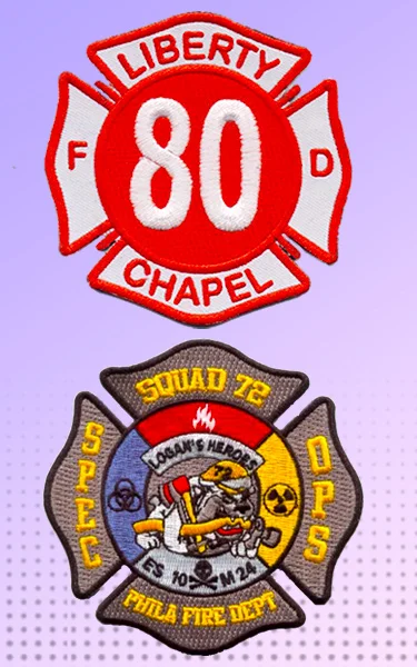 Custom Firefighter Patches