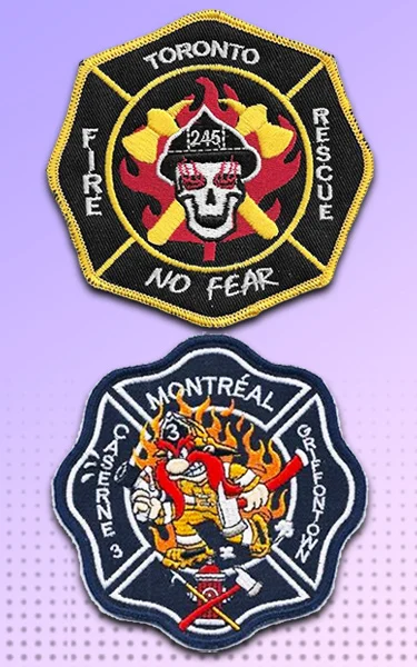 Custom Firefighter Patches