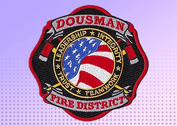 Custom Firefighter Patches