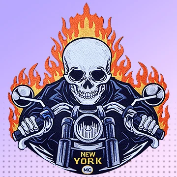 Custom Motorcycle Patches