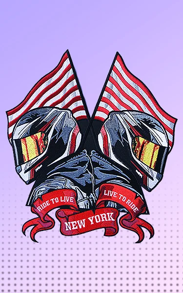 Custom Motorcycle Patches