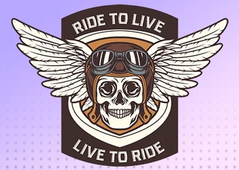 Custom Motorcycle Patches