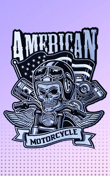 Custom Motorcycle Patches