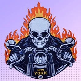 Custom Motorcycle Patches