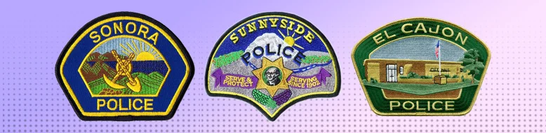 custom police patches