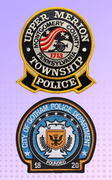 custom police patches