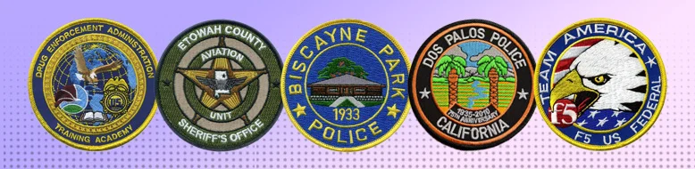 custom police patches