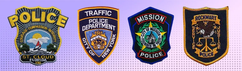 custom police patches