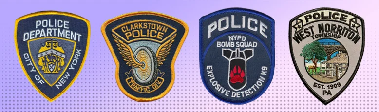 custom police patches