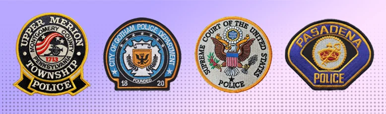 custom police patches