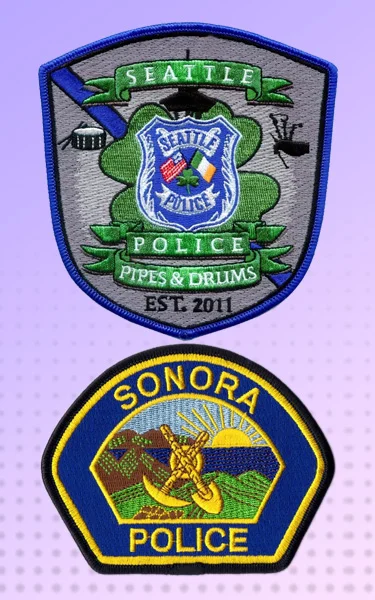custom police patches