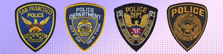 custom police patches