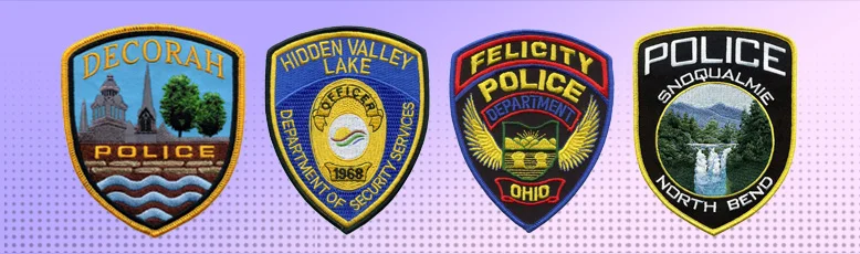 custom police patches