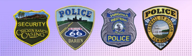 custom police patches