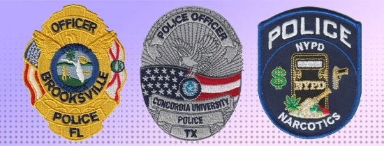 custom police patches