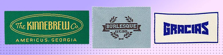 Custom woven Labels