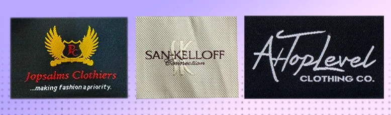 Custom woven Labels