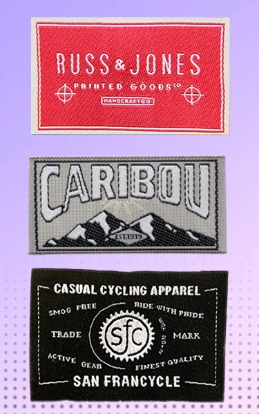 Custom woven Labels