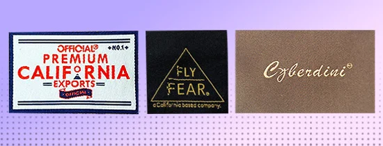 Custom woven Labels