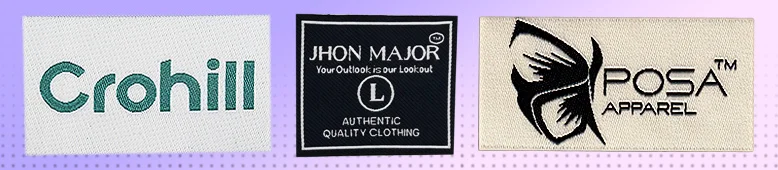 Custom woven Labels