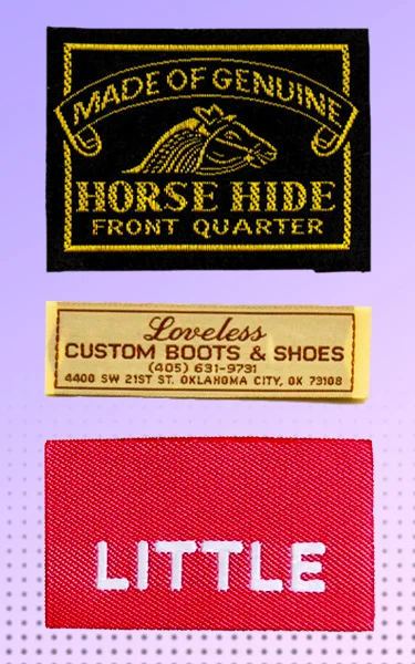 Custom woven Labels