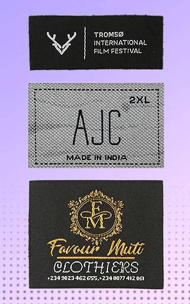 Custom woven Labels